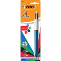 BIC 4-Color Retractable Ball Pen - 50th Birthday Edition, Assorted Colors, 1 Count