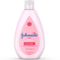 JOHNSON'S Moisturizing Baby Lotion With Coconut Oil, Hypoallergenic 1.7 oz (Pack of 6)