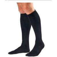 JOBST FOR MEN KNEE 8-15 CLOSED TOE WHITE LG