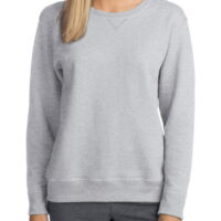 Hanes Womens V-Notch Pullover Fleece Sweatshirt