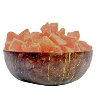 Amrita Foods - Dried Papaya Chunks, Sweetened, 1 LB, Gluten-Free, Dairy-Free, Soy-Free. Tasty Snack for Every Day