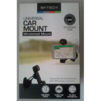 Bytech BYMOMO100BK Universal Car Mount Phones GPS Holder - Black