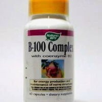 Nature's Way B-100 Complex with B2 Coenzyme Capsules, 60 Ct