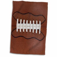 3dRose Football Sports Fan Horizontal - Towel, 15 by 22-inch