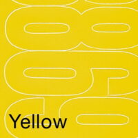 Permanent Adhesive Vinyl Numbers, 6', 48pk, Yellow