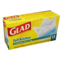Product Of Glad, Tall Kitchen Quick-Tie Bags, Count 1 (13Gal) - Garbage Bags / Grab Varieties & Flavors