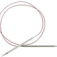 ChiaoGoo Red Lace Stainless Circular Knitting Needles 40'-Size 6/4mm