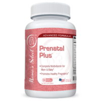 Prenatal Vitamins and Minerals - Mama's Select Pre-Natal Plus Long Lasting 90 Capsule 3 Month Supply - With Iron, MTHFR Safe Methyl Folate for Folic Acid and Calcium - Gentle Veggie Pills