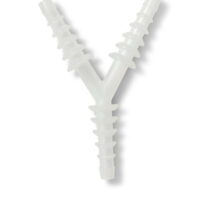 6-in-1 Y-Tubing Connector compatible with tubing 3/16” to 7/16” (ID) - 5 Pack
