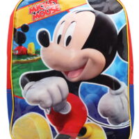 Full Size Red and Blue Mickey Mouse Kids Backpack by Disney