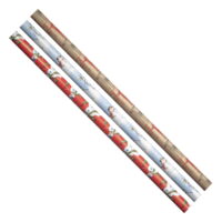 Orgoo Christmas Wrapping Paper, Assorted (3-Rolls, 225 sq.ft.)