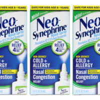 Neo-Synephrine Cold and Allergy Nasal Spray Mild Formula, 0.5 fl oz (3 Pack)