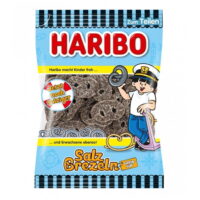 Haribo Salty Licorice Pretzels - 200 g