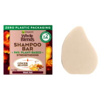 Garnier Whole Blends Ginger Recovery Shampoo Bar for Weak Hair, Strength, 2 oz