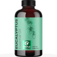 Natural Eucalyptus Essential Oil for Diffuser - Pure Eucalyptus Oil for Hair Scalp Skin and Nails - Undiluted Breathe Essential Oil for Aromatherapy and Self Care, 4 fl oz