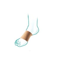 Arch Bandage Foam For Relief Of Plantar Fasciitis, Model No: 6950 - 1 Ea, 3 Pack