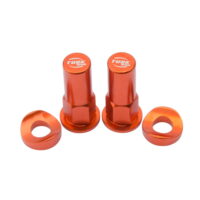 Tusk Rim Lock Nut/Spacer Kit Orange For KTM 85 XC 2008-2009