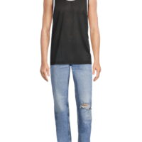No Boundaries Men's and Big Men's Mesh Tank Top, up to Size 5XL