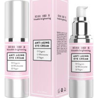 Kiss Red E Anti Aging Eye Cream for Dark Circles, Eye Bags, Fine Lines, Puffiness. Best Anti Aging Eye Cream Moisturizer for Wrinkles, Crows feet, Puffy Eyes