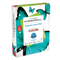 Hammermill® Laser Paper, 3-Hole Punched, Letter Size (8 1/2' x 11'), 24 Lb, Ream Of 500 Sheets