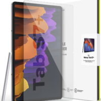 Ringke Invisible Defender Glass Designed for Galaxy Tab S7 Plus / Galaxy Tab S8 Plus, Screen Protector