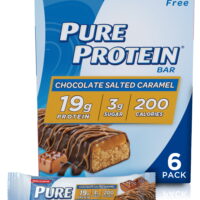 Pure Protein Bars, Chocolate Salted Caramel, 19 g Protein, 1.76 oz, 6 ct