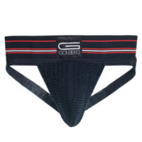 Golberg Pitch Black Premium Athletic Supporter - XS to XXL - Sizes Fits Waists from 24' to 58'