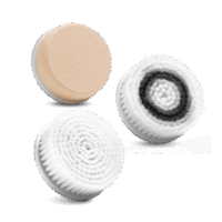 Pulsaderm Sonic Replacement Head, 3 Pack (Normal, Sensitive, and Sponge)