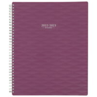 AT-A-GLANCE Elevation Academic 2022-2023 Weekly Monthly Planner, Berry, Large, 8 1/2' x 11'