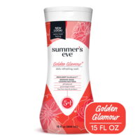 Summer's Eve Golden Glamour Daily Refreshing Feminine Wash, pH Balanced, 15 fl oz