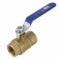 3/4' Female NPT Brass Ball Shut Off Valve Water Air Fluid 600 PSI WOG Full Port