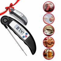Kitchen Meat & Milk Thermometer Probe Digital Grill Instant Read Food-Gift for chef