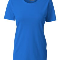 A4 Spike Short Sleeve Volleyball Jersey For Women in Royal | NW3014