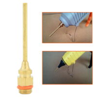 Tebru Large Diameter Hot Melt Glue Nozzle 1.5 * 70mm Jewelry Tools Accessory