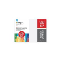 KINGART Canvas Panels, Classic, 5' x 7', 14-Pack