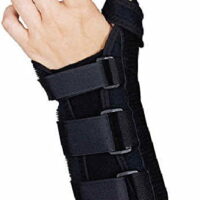 Comfort Foam Wrist Splint With Thumb Abduction Brace  (X-Large    Left)