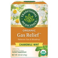 Traditional Medicinals Tea, Organic Gas Relief, Tea Bags, 16 Count