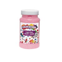 Colorations? Colorful Craft Sand, Pink - 22 oz
