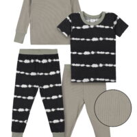 Modern Moments by Gerber Baby & Toddler Boy Snug-Fit Cotton Pajamas, 4-Piece, Sizes 12M-5T