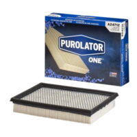 PurolatorONE Advanced Filtration Engine Air Filter: Full Synthetic Highly Embossed Media, Up To 99% Dirt Removal