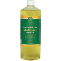 Baar Lawn Mole Castor Oil, MolEvict, Helps Rid Lawns & Gardens of Pesky Moles & Voles – 32 Ounces