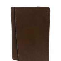George Mens Burnished Accent Trifold Wallet