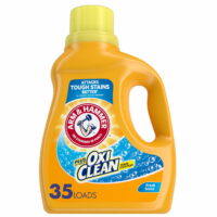 Arm  Hammer OxiClean Fresh Scent Liquid Laundry Detergent, 61.25 oz