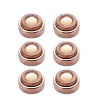 facial Hair remover replacement heads for Flawless Finishing Touch facial Hair removal tool for Women As Seen On TV 6 Count