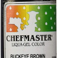 Chefmaster Liqua-Gel Food Color, 10.5-Ounce, Buckeye Brown