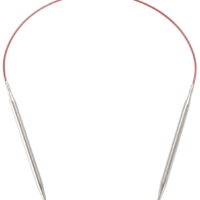 ChiaoGoo Red Lace Stainless Circular Knitting Needles 16' -Size 6/4mm