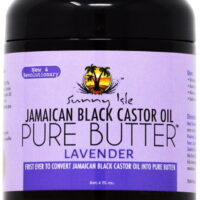 Sunny Isle Jamaican Black Castor Oil Pure Butter Lavender, 4 oz (Pack of 2)