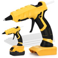Cordless Hot Glue Gun for Dewalt 20V Max 18V Battery DIY with 30 Glue Sticks