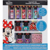Disney Minnie Mouse - Townley Girl Sparkly Cosmetic Makeup Set for Girls, Ages 3+