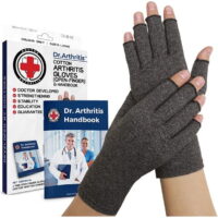 Doctor Developed Arthritis Gloves/Compression Gloves and Doctor Written Handbook -Relieve Arthritis Symptoms, Raynauds Disease & Carpal Tunnel